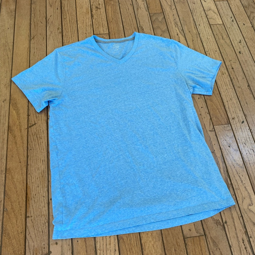 Light Blue Old Navy Men’s V-Neck T-Shirt